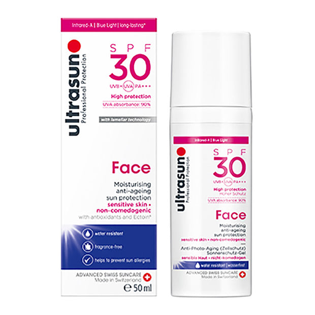 Ultrasun Face High SPF30 Anti-Ageing Formula 50ml