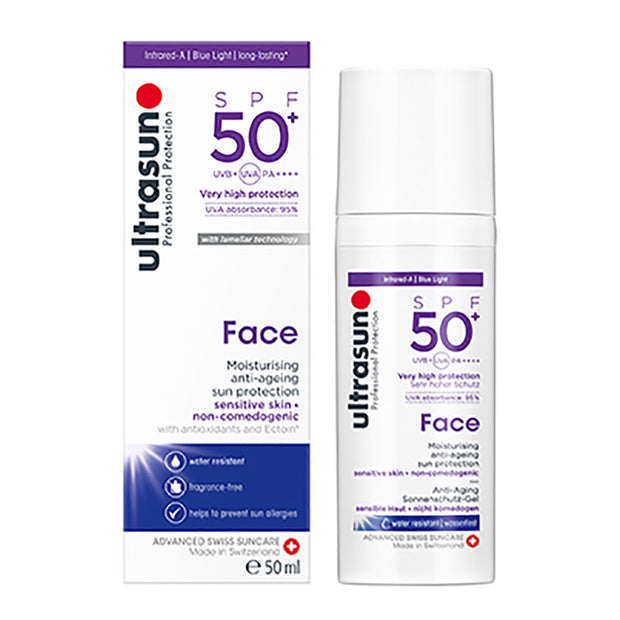 Ultrasun Face SPF50+ Anti-Aging-Formel, 50 ml