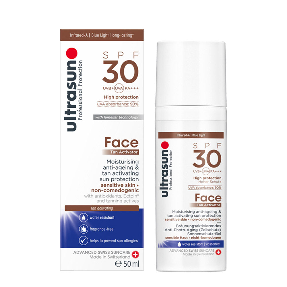 Ultrasun Face Tan Activator SPF30 50ml