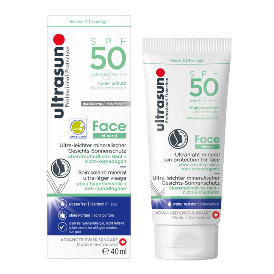 Ultrasun Mineral Face SPF50 40ml