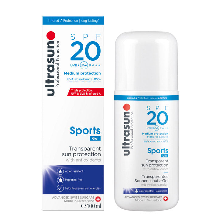 Ultrasun Sports Gel SPF20 100ml