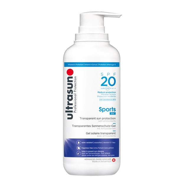 Ultrasun Sports Gel SPF20 400ml