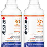 Ultrasun Super Sensitive Family SPF30 400ml x 2