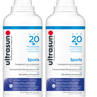 Ultrasun Sports SPF20 400ml x 2