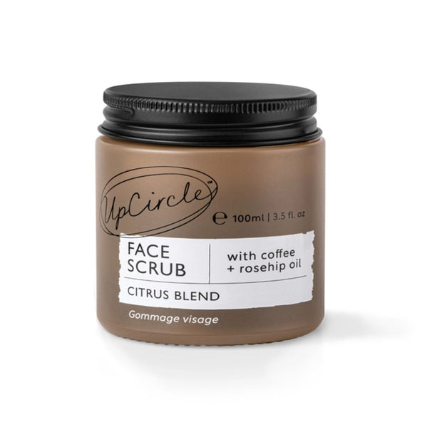 UpCircle Coffee + Rosehip Face Scrub Exfoliator 100ml