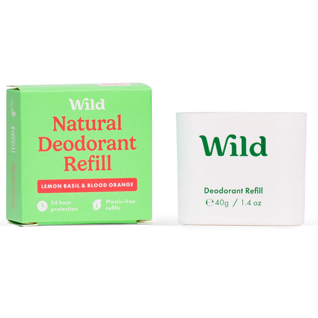 Wild Lemon, Basil & Blood Orange Deodorant Refill 40g