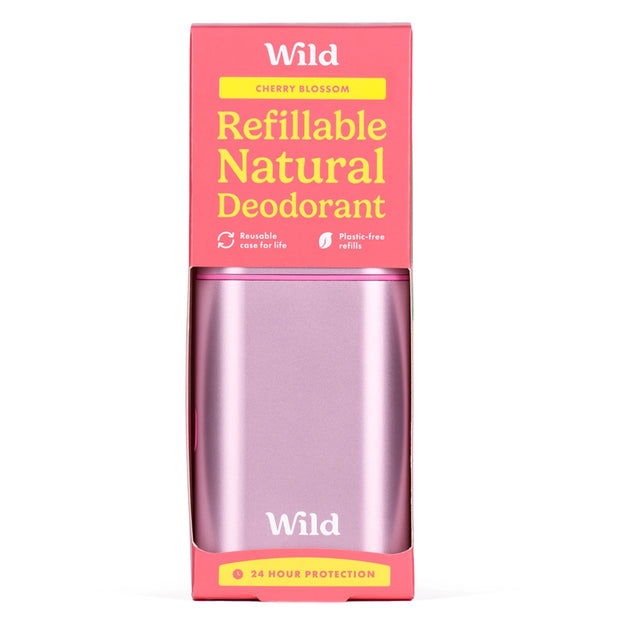 Wild Pink Case and Cherry Blossom Deodorant Starter Pack