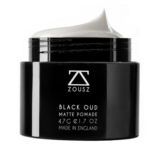 Zousz Black Oud Matte Pomade For Men 47g