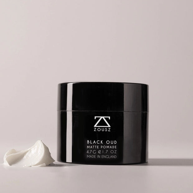 Zousz Black Oud Matte Pomade For Men 47g